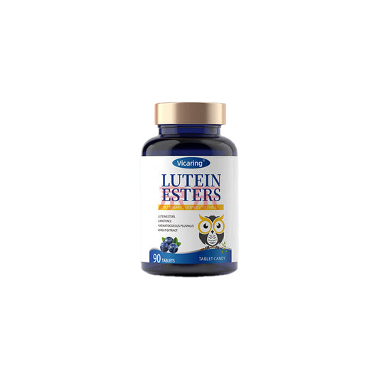 Blueberry lutein eye nutrition tablets 90 tablets, for adults, children and students to relieve dry eyes and fatigue