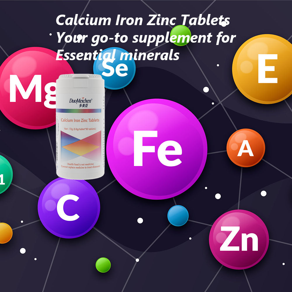 Duomeichen Calcium Iron Zinc Tablets