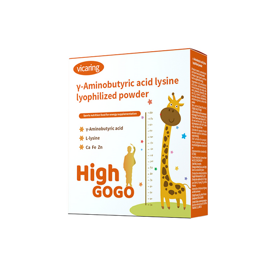 GABA lysine calcium iron zinc powder, children's and adolescents' growth hormone, horse y, aminobutyric acid, GABA, vitamin AD